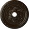 Ekena Millwork Palmetto Ceiling Medallion (Fits Canopies up to 3 5/8"), 23 5/8"OD x 3 5/8"ID x 1 5/8"P, Bronze CM23PMBZS - alternate 1